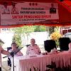Bupati Robby Dondokambey Ingatkan Gerakan Sadar Sampah Saat Salurkan Bantuan Banjir BNPB Bersama BPBD