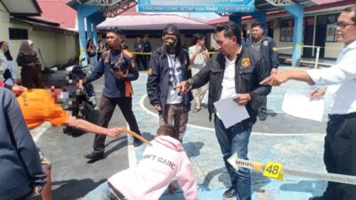 Tragedi Langowan, Rekonstruksi Pembunuhan 55 Adegan Soroti Bahaya Miras dan Pengawasan Orang Tua