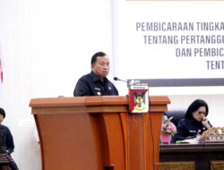 Bupati Robby Dondokambey Serahkan Ranperda APBD 2024 ke DPRD, Minahasa Pertahankan WTP ke-11