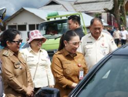 Wakil Bupati Vanda Sarundajang Turun ke Jalan, Pimpin Razia Pajak Kendaraan untuk Genjot PAD