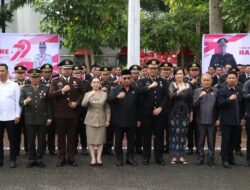 Polres Minahasa Peringati Hari Bhayangkara Ke-79, Soroti Pengabdian dan Tantangan