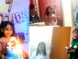Syukuran HUT ke-7 Alisya Injilia Walean, Hikmat Tuhan dalam Setiap Langkah