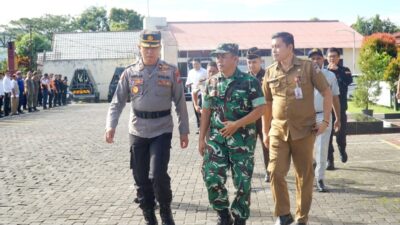 Kasdim 1302 Minahasa Hadiri Apel Gelar Pasukan Operasi Patuh Samrat 2025, Perkuat Sinergi Penertiban Lalu Lintas