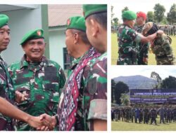 Dandim Minahasa Letkol Inf Bonaventura Hadiri Penutupan Diksar Militer SPPI Angkatan Ke-3