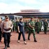 Kesiapan Pengamanan TIFF 2025: Dandim Minahasa Ikuti Apel Gelar Pasukan Gabungan