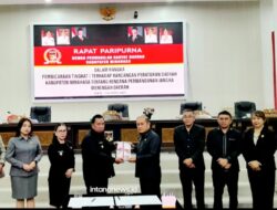 Paripurna DPRD Minahasa Sepakati Visi Pembangunan Berbasis Pariwisata