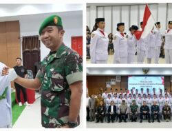 Dandim Minahasa Hadiri Pengukuhan Paskibraka, Bangun Semangat Patriotisme