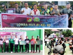 Semarak Kemerdekaan di Makodim 1302 Minahasa: Prajurit dan Keluarga Guyub dalam Lomba 17-an