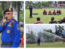Asah Profesionalisme di Lapangan, Kadis Damkar Minahasa Melky Rumate Lahirkan ‘Petarung Api’ Siap Siaga