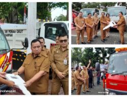 Minahasa Perkuat Layanan Publik, Bupati Hadirkan Mobil Sky Lift dan Truk Sampah Baru
