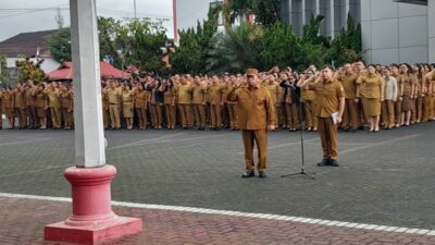 Pimpin Apel Kerja, Bupati Minahasa Ajak ASN Jaga Persatuan dan Tingkatkan Pelayanan Publik