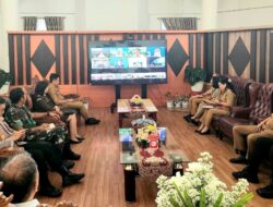 Dandim 1302 Minahasa Letkol Inf Bonaventura Hadiri Rakor Pengendalian Inflasi
