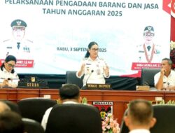 Wabup Vanda Buka Rapat Evaluasi, Tegaskan Pentingnya Transparansi dan Pelayanan Publik