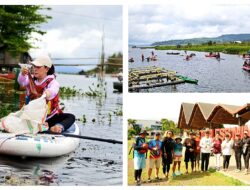 Dari Paddle Board, Vanda Sarundajang Promosikan Wisata Air Sembari Jaga Kelestarian Tondano