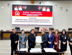 DPRD Minahasa Setujui Perubahan APBD 2025, Fokus Pembangunan dan Kesejahteraan Rakyat