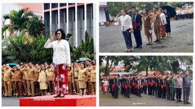 Peringatan HUT ke-61 Sulut di Minahasa Sekda Lynda Watania Pimpin Upacara dalam Nuansa Adat