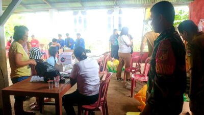Peduli Warga, Kodim 1302/Minahasa Gelar Gerakan Pangan Murah, Beras Ludes dalam Hitungan Jam