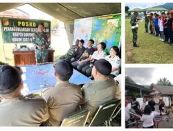 Gladi Lapang Penanggulangan Bencana di Tomohon, Kodim 1302/Minahasa Gelar Latihan Evakuasi Warga