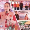 Perkuat Kesiapsiagaan Bencana, Wabup Minahasa Vanda Sarundajang Kukuhkan Relawan Baru