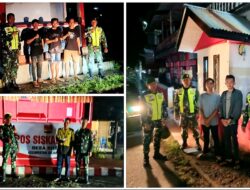 Kodim 1302/Minahasa Gelar Patroli Siskamling Terpadu