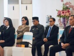 Wakili Bupati, Sekda Minahasa Lynda Watania Hadiri Pelantikan Kepala BPKP Sulut