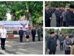 Peringatan Hari Kesaktian Pancasila, Bupati dan Wabup Minahasa Beri Penghargaan Duta Prestasi