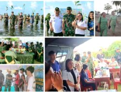 Kodim 1302/Minahasa Tanam Seribu Mangrove di Pesisir Arakan, Dukung Target Kodam XIII/Merdeka