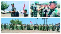 Dandim 1302/Minahasa Letkol Inf Bonaventura Pimpin Kenaikan Pangkat 48 Bintara dan Tamtama