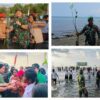 Kodim 1302/Minahasa Ajak Generasi Muda Selamatkan Pesisir, Tanam 1.000 Mangrove di HUT Ke-80 TNI