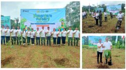 Jelang HUT ke-80 TNI, Kodim 1302/Minahasa Gelar Aksi Penghijauan Bersama PLN