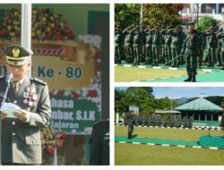 HUT ke-80 TNI, Kasdim 1302/Minahasa Mayor Inf Daeng Pasaka: TNI Lahir dari Rakyat, untuk Rakyat