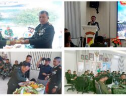 Semangat ‘TNI Rakyat’, Kodim Minahasa Gelar Doa Bersama dan Potong Tumpeng HUT Ke-80 TNI