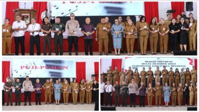 Sinergi Kodim 1302/Minahasa dan Forkopimda Dikuatkan Lewat Ibadah Oikumene