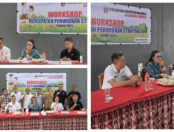 Dari Desa Koka, Ketua TP PKK Minahasa Tekankan Kolaborasi Lintas Pihak Turunkan Stunting