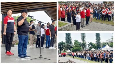Minahasa Kukuhkan ‘Gerakan Bersih 2025’ Komitmen Hijau di Tengah Ancaman Cuaca Ekstrem