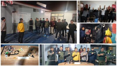 Sapu Bersih Barang Terlarang, Lapas Tondano Geledah Kamar WBP