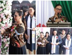 Lantai Dua Rampung, Wabup Minahasa Vanda Sarundajang Puji Gotong Royong Jemaat Passo