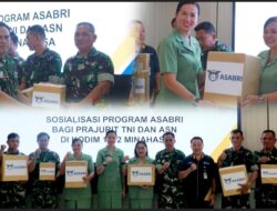 Jamin Kesejahteraan Prajurit, Kodim 1302/Minahasa Gelar Sosialisasi Asabri