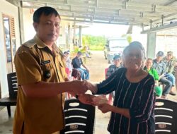 Tepat Sasaran, 30 Warga Panasen Terima BLT Dana Desa