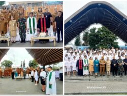 Dukung Sinergi Forkopimda, Kasdim 1302/Minahasa Hadiri Pelantikan 118 Pejabat Pemkab