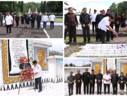 Refleksi HUT ke-597 Minahasa, Bupati Robby Dondokambey Ziarah ke Makam Mantan Bupati di TMP Kairagi