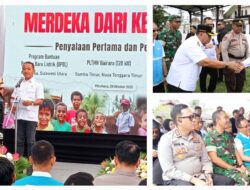 Dandim 1302/Minahasa Hadiri Peresmian ‘Merdeka dari Kegelapan’ oleh Menteri ESDM
