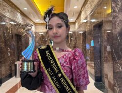 Kayla Lintuuran, Siswi SD Tondano Sabet Gelar Best Talent Wajah Pesona Indonesia 2025