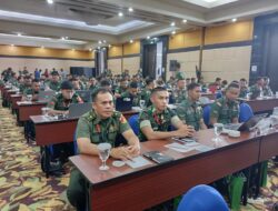 Tingkatkan Kualitas Tata Kelola Anggaran, Kasdim 1302/Minahasa Hadiri Bimtek Perbendaharaan Kodam XIII/Merdeka