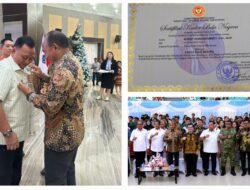 Satu-satunya di Indonesia, Bupati Minahasa Terima Lencana Bela Negara dari Kemenhan RI