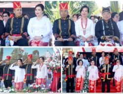 Minahasa Rayakan HUT Ke-597: Dandim dan Ketua Persit Hadiri Upacara Penuh Nuansa Adat