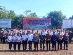 Kasdim 1302/Minahasa Mayor Inf Daeng Pasaka Hadiri Apel Kesiapsiagaan Bencana di Tondano