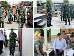 Pengawasan Tahunan, Danrem 131/Santiago Cek Fisik Rumdin dan Markas Koramil di Minahasa