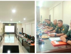 32 Prajurit Kodim Minahasa Diusulkan Naik Pangkat di Korem 131/Santiago