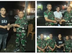 Warga Minsel Serahkan Senjata PM Jenis Bren Buatan Jerman ke Koramil